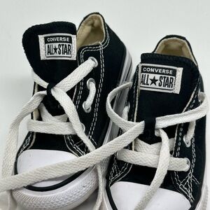 Converse Kids Black and White Sneakers